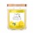 House of Velas® Lemon Cookie Scent Jar Candle Perspective: front