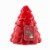House of Velas Christmas Ceramic Tree Candle Tinsel Tidings Perspective: front