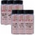 Salt 84 Pink Himalayan Salt, 12.49 Oz Fine Grain Plastic Shaker, Healthy Table Salt – 6 Packs Perspective: front