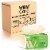 WBM Care Facial Tissue, No Fragrance & Dyes, 3-Ply Bamboo Paper, 150 Sheets/Pack, Pack of 3 Perspective: front