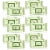 WBM Baby Care Wipes, Natural, Flushable, Unscented & Wet Wipes | Flip-Top Packet | 12 of Pack Perspective: front