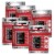 AAA Carbon Zinc Cells, Long Lasting Power, Ideal for Household, Pack of 6 (24 Count) Perspective: front