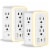 WBM SMART Multi Plug Outlet - 2 Count Perspective: front