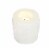 Selenite Crystal Candle Holder, Tea Light, Decorative Candlestick Holder For Healing & Medita Perspective: front