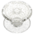 PopSockets Clear Glitter PopGrip - Silver Perspective: front