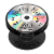 PopSockets PopGrip Luxe -Backspin Party Mix Perspective: front