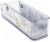 Core Kitchen Clear Plastic Fridge Bin Perspective: front