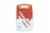 Core Home Cutting Board and Knife Set - Orange/Blue Perspective: front