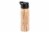 Manna Flight Stainless Steel Bottle - Wood Grain Perspective: front