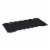 Fisher Black Mega Size Extended Gaming Mouse Pad with Anti-Slip Rubber Base and Micro Weav Perspective: front