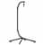 Harvo Heavy Duty Commercial Grade All-Weather Hanging Hammock Chair C-Stand with Steel Off Perspective: front