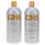 CHI Keratin Reconstructing Shampoo 32 oz & Keratin Reconstructing Conditioner 32 oz Combo Pac Perspective: front