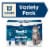 Blue Buffalo Tastefuls Purees Natural Wet Cat Food Complement Pouches Chicken & Tuna Perspective: front