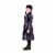 Wednesday Inspired Gothic Girl School Uniform Child Costume | Large Perspective: front