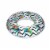 Playtek PT8023 Tropical Parrot Print Tube Inflatable Pool Float Perspective: front