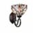CHLOE Lighting GRENVILLE Victorian Tiffany-Style Blackish Bronze 1 Light Wall Sconce 8 Wide Perspective: front