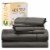 California Design Den 6 Pc Sheet Set with 4 Pillowcases, 400 Thread Count 100% Cotton - Queen Perspective: front