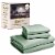 California Design Den Certified Luxury Egyptian Cotton Sheet Set, Cool Sateen Weave - Full Perspective: front
