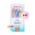 Billie 3-Blade Disposable Razors for Women with Easy Glide Aloe Shave Soap The Malibu Set Perspective: front