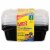 Glad® Take-Aways Meal Prep Containers Perspective: front