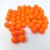 Mini Orange Jawbreakers unwrapped 1 pound bulk orange jawbreakers Perspective: front