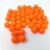 Mini Orange Jawbreakers unwrapped 1 pound bulk orange jawbreakers Perspective: front