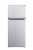 Impecca 4.5 Cu. Ft. Double-Door Refrigerators, Stainless Steel Perspective: front
