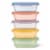 Ello Snap & Nest Leak Proof Meal Prep Set Perspective: front