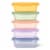 Ello Snap and Nest Meal Prep Set Perspective: front