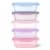 Ello Snap & Nest Leak Proof Meal Prep Set Perspective: front