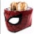 Uncanny Brands Marvel’s Spider-Man Deluxe Toaster – Toasts Spidey’s Mask On Your Bread Perspective: front