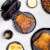 Uncanny Brands Darth Vader Waffle Maker- The Sith Lord On Your Waffles- Waffle Iron Perspective: front