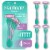 Skintimate Sensitive Disposable Four Blade Razors Perspective: front
