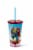 Marvel Thor God Of Thunder Plastic Tumbler Cup Lid & Straw | Holds 19 Ounces Perspective: front