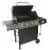 Grill Boss 4-Burner Gas Grill with Side Burner, Cover, Shelves, & Bottle Opener Perspective: front