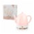 Noelle™ Pink Ceramic Electric Tea Kettle by Pinky Up® Perspective: front