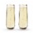 Starlight Stemless Champagne Flute Set by Twine®Starlight St Perspective: front
