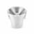 True Fabrications 5216-bulk Savor Stainless Steel Spittoon Perspective: front