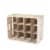 Wooden Crate Wine Rack by True Perspective: front