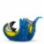 Polyresin Parched Parrot Bottle Holder by True Perspective: front