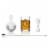 Viski 4-Piece Stainless Steel Mixologist Barware Set Perspective: front