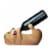 Dachshund Wine Bottle Holder by True Perspective: front