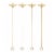 Bumble Bee Stir Sticks by Twine® Perspective: front