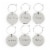 International Cheers Wine Charms - Set of 6 Perspective: front