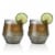 Viski 9568 Smoke Deco Cocktail Glasses - Set of 2 Perspective: front