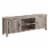 Walker Edison Simple Wood/High-Grade MDF TV Stand for TVs up to 78 in Gray Wash Perspective: front