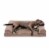 FurHaven Plush & Suede Orthopedic Sofa Dog Bed|Large, Almondine Perspective: front