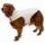 Flex-Fit Reversible Sherpa & Plaid Dog Coat - Large, Cream Perspective: front