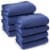 8-Pack, 80 x72  Moving & Packing Blankets - Royal Blue by Sure-Max Perspective: front