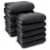 10-Pack, 80 x72 Thick Moving & Packing Blankets - Black by Sure-Max Perspective: front